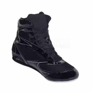 Dernière collection de chaussures de boxe professionnelles, très demandées, couleur unie, en vente, chaussures de boxe de haute qualité avec le meilleur service OEM. - Product Image 2