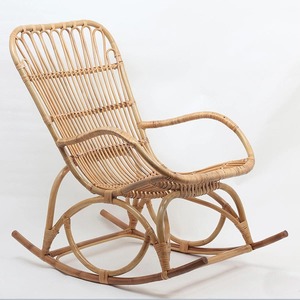 Top choice rattan recliner <b>chairs</b> for the elderly natural patio rocking <b>chair</b> outdoor furniture - Product Image 2