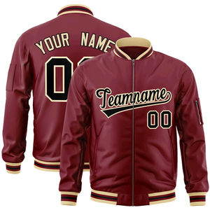 Veste universitaire brodée de haute qualité en gros, idéale pour les uniformes d'équipe - Product Image 1
