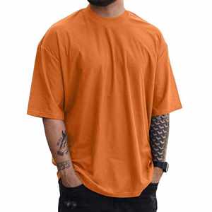 เสื้อยืดผู้ชายระบายอากาศได้ดีเสื้อยืดผู้ชายผ้าคอตตอน100% - Product Image 1