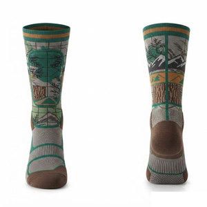 Chaussettes de chasse respirantes et écologiques à séchage rapide, anti-humidité, avec talon et bout renforcés, idéales pour le trekking et le camping en hiver - Product Image 1