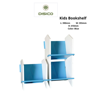 New Top Smooth Edge Casual Modern Home Furniture Durable Safe Material American <b>Pine</b> Plywood Kids Bookshelf for Bedroom Living - Product Image 6