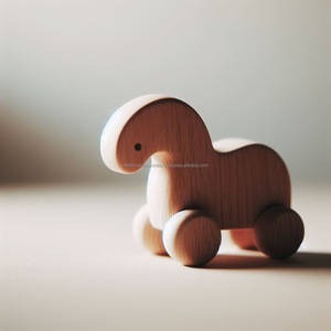 Ecológico e imaginativo El caso para elegir animales Juguetes de madera - Product Image 3