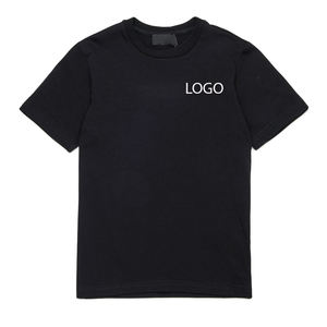 T-shirt pour garçons de haute qualité pour les acheteurs en gros / Vêtements décontractés et tendance avec couleur unie et logo personnalisé à prix avantageux - Product Image 1