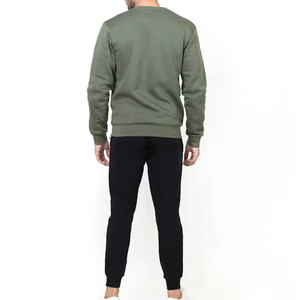 เสื้อสเวตเชิ้ตแขนยาวผ้าฟลีซแบบสวมหัวสำหรับผู้ชาย ออกแบบเองได้ ขายส่ง ระบายอากาศได้ดี เหมาะสำหรับฤดูใบไม้ผลิ - Product Image 6