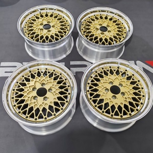 Jantes Bku 3 pièces E50 pour <span class=keywords><strong>BMW</strong></span> E39 E46 E36 E30 E60 E34 <span class=keywords><strong>E38</strong></span> E90 E92 F30 F10 17 18 pouces, design maillé personnalisé, jantes en alliage 5X120 - Product Image 4