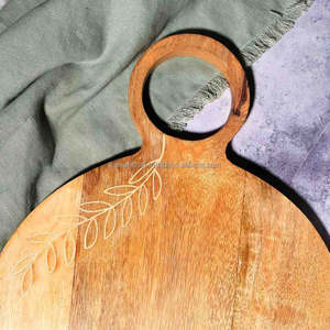 Planches à découper en bois les plus populaires de la meilleure qualité pour la maison et le restaurant Bloc à découper en bois pour accessoires d'ustensiles de cuisine - Product Image 2