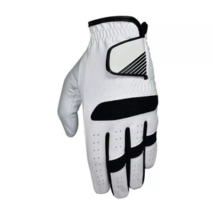 Soldes Exceptionnelles Stock Limité JNM SAFETY Gants de Golf en Cuir Cabretta Véritable Noir Haute Performance Anti-Humidité pour Adultes - Product Image 2