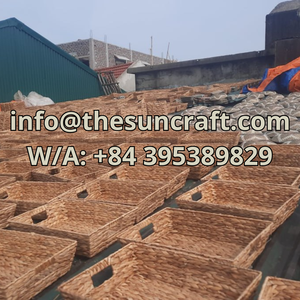 Bandeja Minimalista de Fibra Natural: Solución de Almacenamiento para Espacios de Estudio Tranquilos y para Aumentar la Productividad - Product Image 3