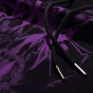 Pull tendance tie-dye pour homme, design de logo personnalisé unique, manches longues, basiques, sweats à capuche en coton mélangé pour l'hiver en solde - Product Image 4