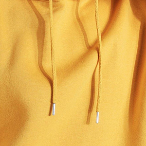 Sudadera con Capucha para Hombre Tallas Grandes, Estilo Urbano, 100% Algodón, Color Sólido, Hombros Caídos, Logotipo Bordado, Invierno, Térmica, Antiarrugas, Tejida - Product Image 2