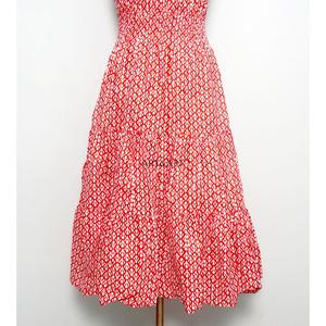 Best Selling Women's 100% Cotton Maxi <b>Dress</b> Handmade <b>Summer</b> Beach Wear floral Print Soft Casual <b>Boho</b> Style Natural Free - Product Image 3