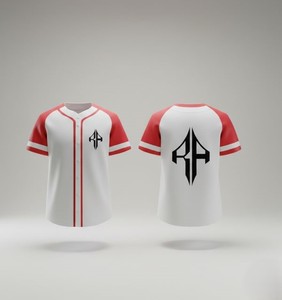 Camisetas de Béisbol con Estampado Digital 100% Poliéster, Estampado Técnico, Grupo de Edad Adultos, Cuello en V, Alta Calidad por RIVIAN ATLANTIC - Product Image 1