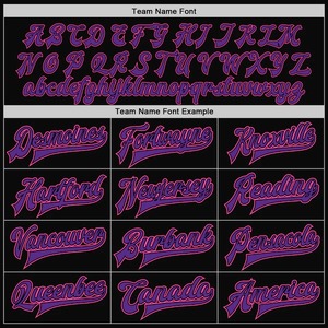 Custom Black Pink <b>Purple</b> Two Tone <b>Varsity</b> <b>Jacket</b> Full-Snap Bomber Letterman <b>Jacket</b> Premium Unisex Streetwear Fashion Wear - Product Image 3