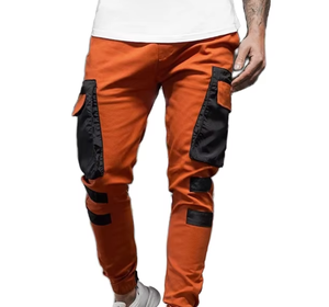 Pantalones Deportivos de Algodón 100% Personalizados al por Mayor para Hombre, Pantalones Deportivos Casuales Unisex de Pierna Ancha, Pantalones Deportivos Holgados de Pierna Recta - Product Image 1