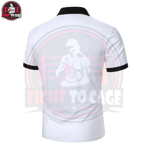 Chemises polo en coton confortables pour hommes, couleur blanc, bordeaux et noir, nouvelle tendance, qualité supérieure, meilleur fournisseur, service OEM ODM. - Product Image 3