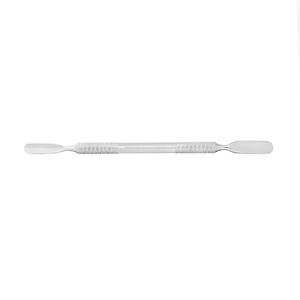 ที่ดันหนังกำพร้าเล็บ สแตนเลสสตีล อุปกรณ์ทำเล็บแบบสองด้าน ที่ดันและทำความสะอาดหนังกำพร้าเล็บ สำหรับมืออาชีพ - Product Image 1