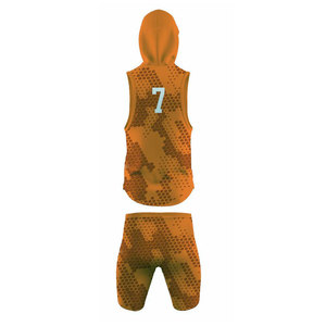 Sweat à capuche athlétique léger en tissu doux et à coutures renforcées – Option fournisseur d'uniformes 7v7 - Product Image 3