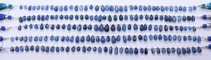 AAA Natural <b>Blue</b> Kyanite Faceted Teardrop Shape <b>Beads</b> Necklace 5x7-5x9MM Kyanite Gemstone <b>Beads</b> 9 Inch Drop Shape Kyanite <b>Beads</b> - Product Image 5