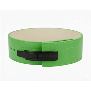 Cinturón de levantamiento de pesas al por mayor, de color sólido, con hebilla de pasador, fabricado en Pakistán - Product Image 2