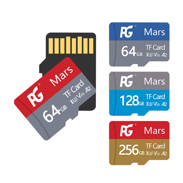 High Speed TF Memory Card 32GB-1TB U3 V30 A1/A2 C10 for IP Camera Dash Cam Android Devices Game Console
