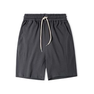 Shorts décontractés respirants 260g pour hommes et femmes, pantalon cinq-quarts simple et tendance pour l'été - Product Image 2