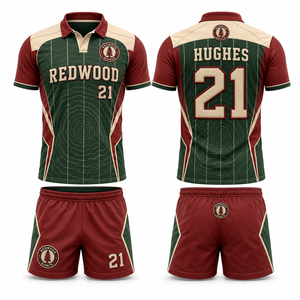 Camiseta de Rugby Personalizada con Acabado de Precisión, Inspección, Caja de Cartón, Bolsa de Polietileno, Etiqueta Colgante, Código de Barras, Tabla de Tallas, Aprobación de Maqueta, Muestreo - Product Image 3