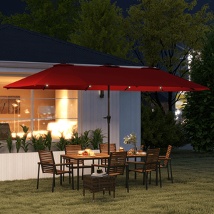 Outdoor Patio Half Umbrella Stylish & Functional Umbrella Base - Product Image 1