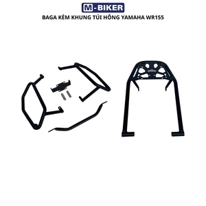 NOUVEAU Cadre latéral M-Biker WR155R avec sacoche en PVC et aluminium, ensemble réservoir et sacoche 1kg 25x20x6cm - Product Image 6