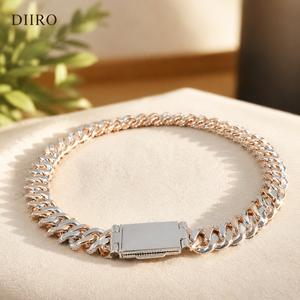 Luxury <b>Iced</b> <b>Out</b> Cuban Link <b>Chain</b> Necklace for Men 14K Gold Plated Moissanite Hip Hop <b>Chain</b> Custom Diamond Cuban Necklace - Product Image 4