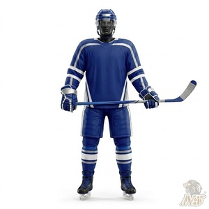Ice Hockey Match Uniform Elite Performance Jersey Pants <b>Socks</b> Team Sports Apparel 100% <b>Polyester</b> Customizable Team Name Unisex - Product Image 2