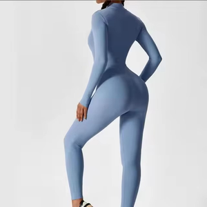 Mono de Yoga para Mujer, Transpirable, Cintura Elástica, Ligero, Ropa Deportiva, Logotipo Personalizado, Venta al Por Mayor, Algodón - Product Image 3