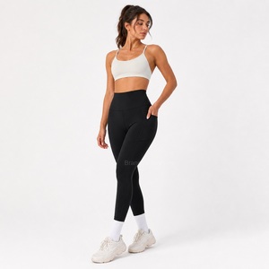 Leggings para Mujer de Alta Calidad, Cintura Alta, Leggings de Yoga, Ropa Deportiva de Nailon y Spandex, Fábrica de Marca Privada - Product Image 2