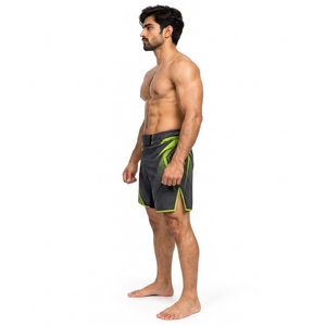 Quick Dry Training Men MMA <b>Shorts</b> Lightweight Stretch Fabric Durable Stitching For Grappling <b>Kickboxing</b> And Sports Practice - Product Image 4