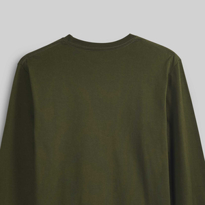 Camiseta de Verano para Hombre, Ajustable y Cómoda, de Manga Larga, Cuello Redondo, Costuras de Alta Calidad, Material Suave, con Logotipo - Product Image 5