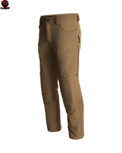 Pantalones de Caza Tácticos de Poliéster Softshell para Hombre, Talla XL, Repelentes al Agua, Elásticos, para Senderismo, Trekking, Camping, Pesca, Trabajo - Product Image 3