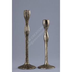 Juego de Portavelas de Metal Dorado, Estilo Moderno, Decoración de Mesa, Portavelas Vintage, Decoración para Bodas, Pascua, Navidad - Product Image 2