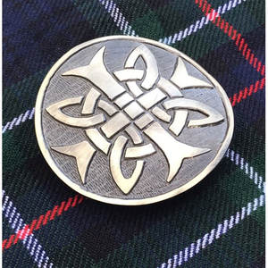 Hebilla de cinturón escocesa con diseño celta redondo y acabado antiguo, hebillas de cinturón con espiral celta, venta al por mayor de fábrica 2026 - Product Image 2
