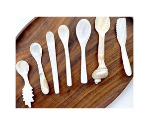 Caliente elegante Madre de la perla cuchara tenedor: Vietnam venta al por mayor madre de perla cuchara tenedor conjunto para Hotel de lujo artesanía - Product Image 6