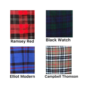 Auténtico kilt escocés para hombre, ropa hereditaria, diseño de tartán de lana, estilo artesanal, cintura ajustable para ceremonias y uso casual. - Product Image 3
