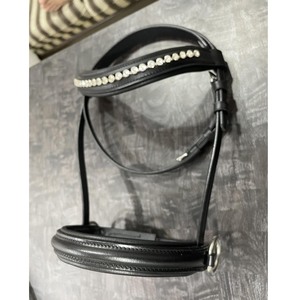 Brida de Cuero de Alta Calidad para Caballo de Juguete, sin Bocado, con Riendas de Cuero y Herrajes de Acero Inoxidable, Ideal para Caballos de Madera y Juguetes de Peluche - Product Image 2