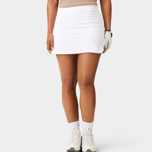 Shorts-jupe de golf pour femmes, taille mi-haute, personnalisables, avec poches, motif vache/camouflage, fermeture à cordon, coupe ajustée, respirant, vente en gros - Product Image 6