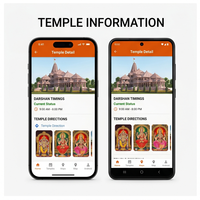 Application RoyalCraft Temple Finder : Temples Près de Chez Vous, Directions, Horaires de Darshan, Guide des Lieux Spirituels pour Mac/Linux