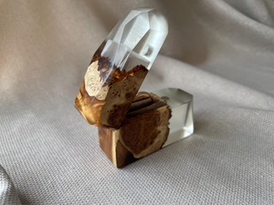 Wooden Resin Ring <b>Box</b> – Beautiful Handmade <b>Keepsake</b> for Wedding & Engagement Rings - Product Image 6