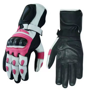 Gants de moto en cuir respirant sur mesure pour hommes, avec protection pour écran tactile, pour le sport, à bas prix - Product Image 1