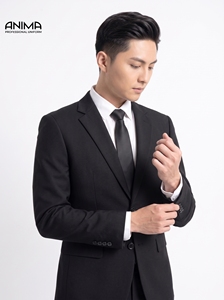 Traje de Negocios ANIMA de Lujo para Hombre, Antiarrugas y Transpirable, Ropa Formal de Oficina Ejecutiva Profesional con Cuello en V - Product Image 2