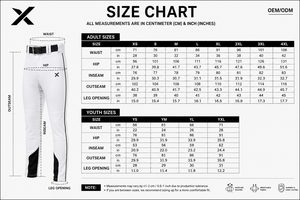 Pantalon de baseball personnalisé X Sports City avec passepoil et empiècements – Vente chaude – Fabricant direct – Respirant – Design tendance – Plusieurs couleurs - Product Image 6