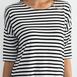 T-shirt décontracté pour femmes, très vendu, de qualité supérieure, à épaules dénudées - Product Image 4