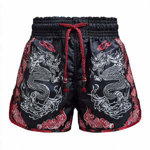 กางเกงคาราเต้ มวยไทย ชุดมวย กางเกงมวยไทยแบบมืออาชีพ รับสั่งทำ กางเกงนักมวย กางเกงมวยไทยสำหรับนักสู้ - Product Image 4