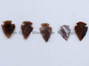 Puntas de Flecha de Obsidiana Negra Natural, Puntas de Flecha de Piedras Preciosas Naturales Hechas a Mano de la Mejor Calidad, Puntas Talladas al por Mayor para Colgantes - Product Image 2